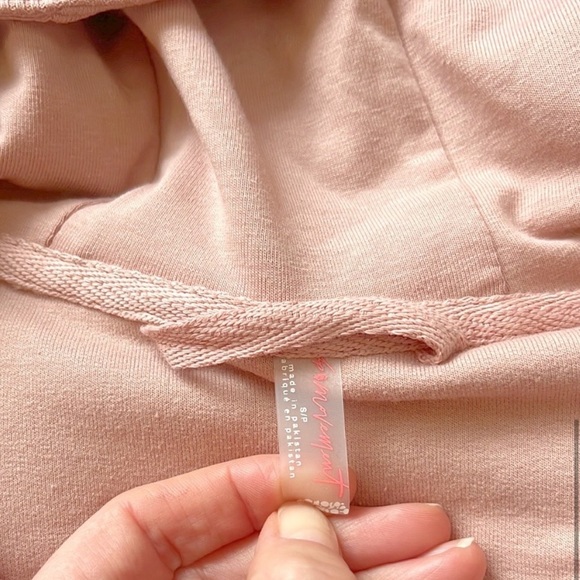 NWT Free People All Day Everyday Zip Up Mauve - Picture 7 of 8